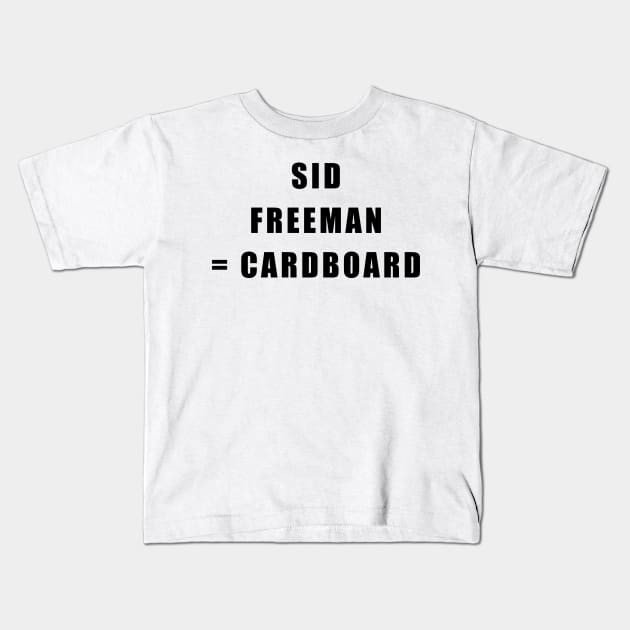 Cardboard Kids T-Shirt by Fortified_Amazement